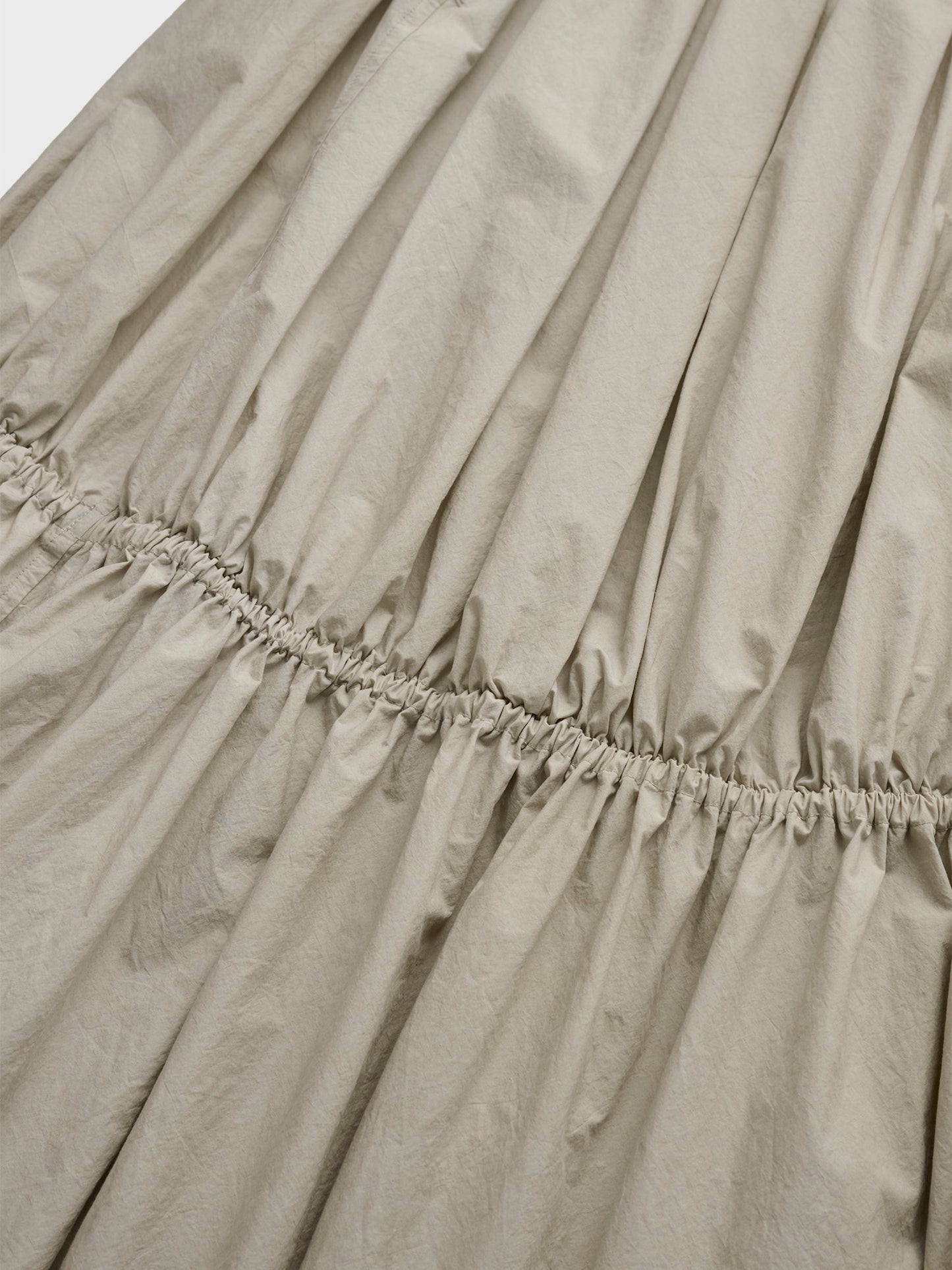 N-S-01 Cotton Shirring Skirt