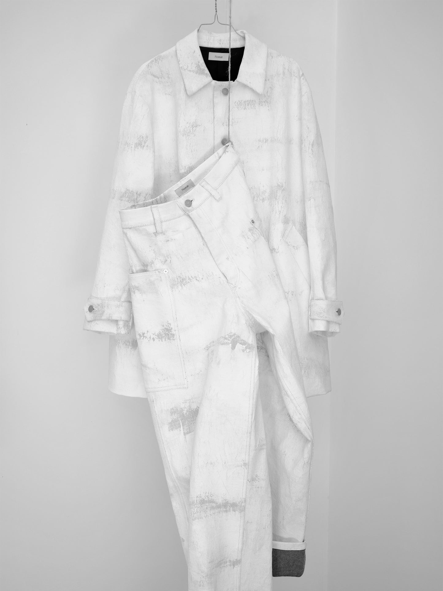 NC-04 COTON Blanc Peint Peinture Voiture