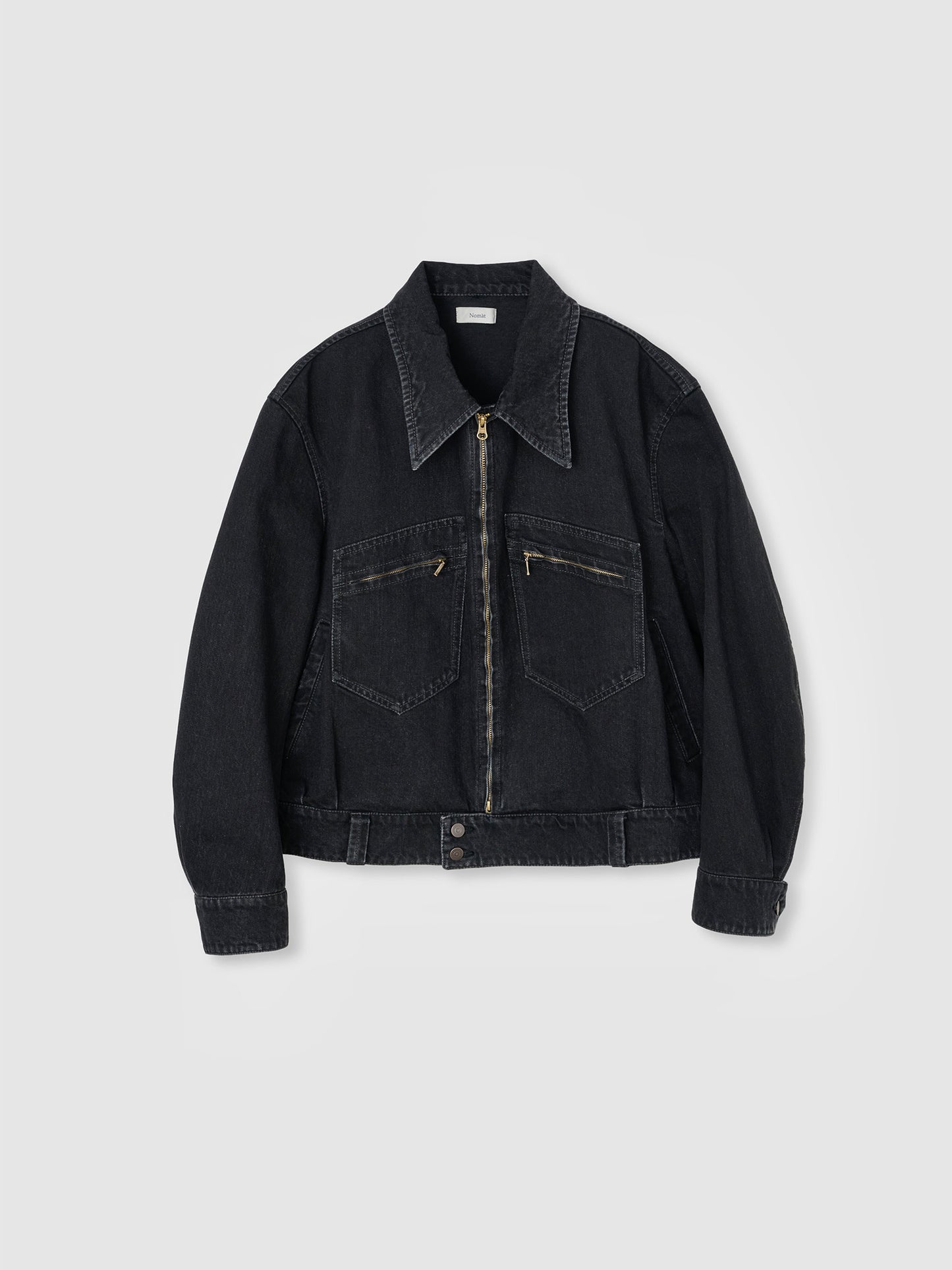 N-J-07 Cotton Zip Pocket Denim Blouson