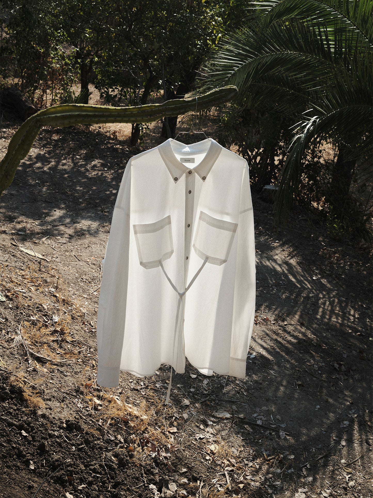 N-B-10 Cotton Tied Shirt